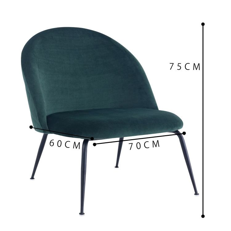 [EU Warehouse] 2 in 1 Modern Comfortable Chaise Longue Chairs(Dark Green)