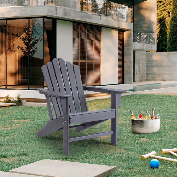 [US Warehouse] Hard Plastic Wood Grain Plank Chair, Size: 37.99x31.1x31.1 inch