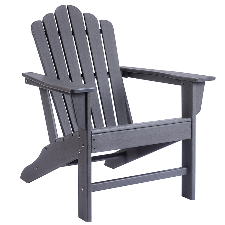 [US Warehouse] Hard Plastic Wood Grain Plank Chair, Size: 37.99x31.1x31.1 inch