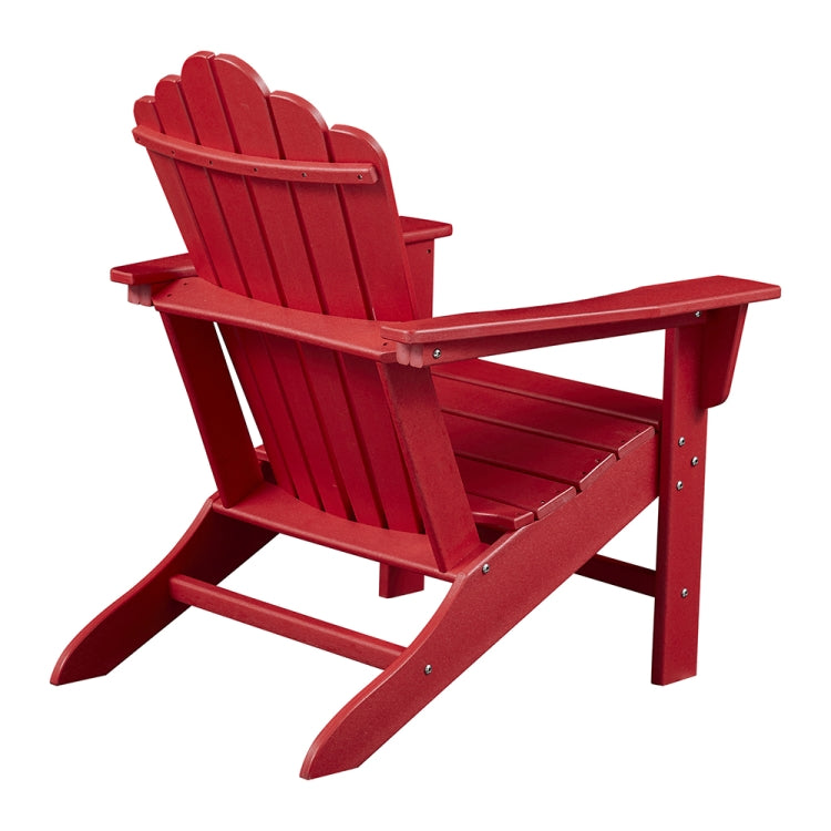 [US Warehouse] Hard Plastic Wood Grain Plank Chair, Size: 37.99 x 31.1 x 31.1 inch