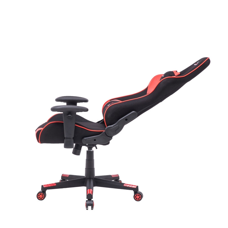 [UK Warehouse] SJ Office Rotatable Lifting Adjustable Chairs Reclining Chairs Game Chairs PU Leather Office Chairs with Armrests, Seat Size: 54 x 50cm, Height: 125-135cm