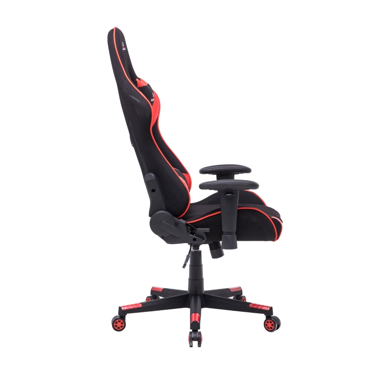 [UK Warehouse] SJ Office Rotatable Lifting Adjustable Chairs Reclining Chairs Game Chairs PU Leather Office Chairs with Armrests, Seat Size: 54 x 50cm, Height: 125-135cm