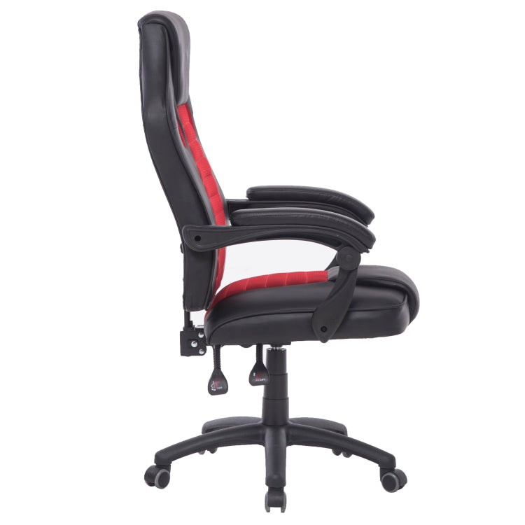 [UK Warehouse] Office Rotatable Lifting Adjustable Chairs Reclining Chairs Game Chairs PU Leather Office Chairs with Armrests, Seat Size: 51 x 50cm, Height: 117-125cm