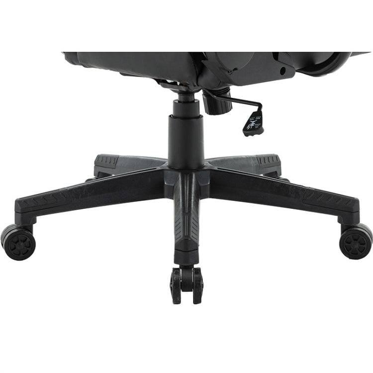 [UK Warehouse] SJ Office Rotatable Lifting Adjustable Chairs Reclining Chairs Game Chairs PU Leather Office Chairs with Armrests, Seat Size: 52 x 36.5cm, Height: 127-137cm