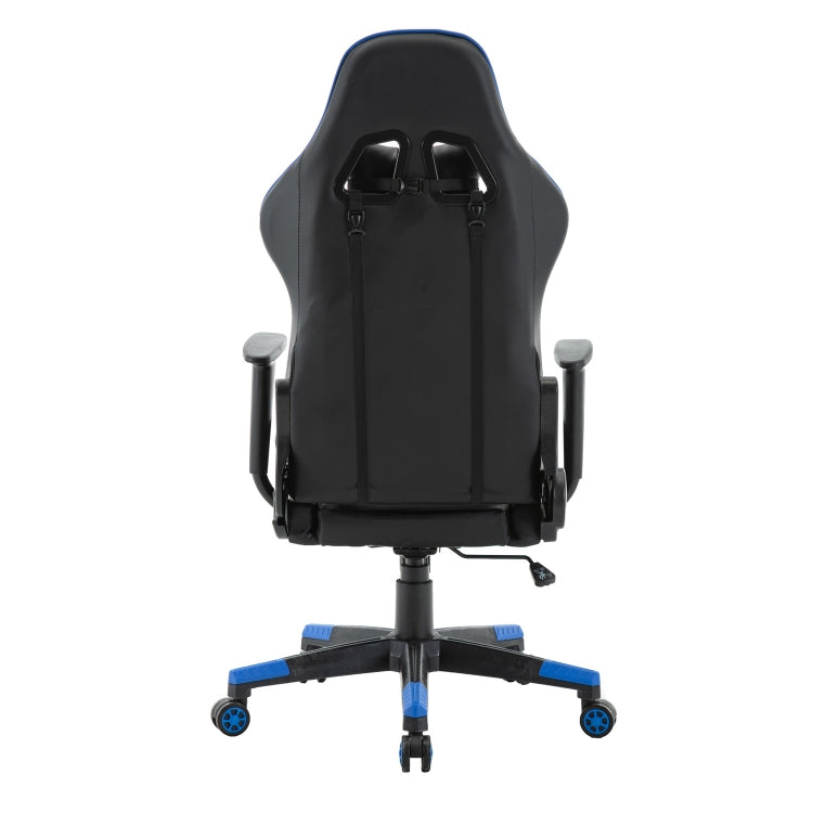 [UK Warehouse] SJ Office Rotatable Lifting Adjustable Chairs Reclining Chairs Game Chairs PU Leather Office Chairs with Armrests, Seat Size: 52 x 36.5cm, Height: 127-137cm