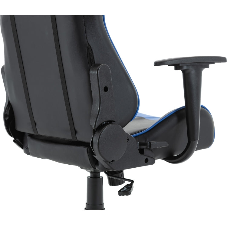 [UK Warehouse] SJ Office Rotatable Lifting Adjustable Chairs Reclining Chairs Game Chairs PU Leather Office Chairs with Armrests, Seat Size: 52 x 36.5cm, Height: 127-137cm