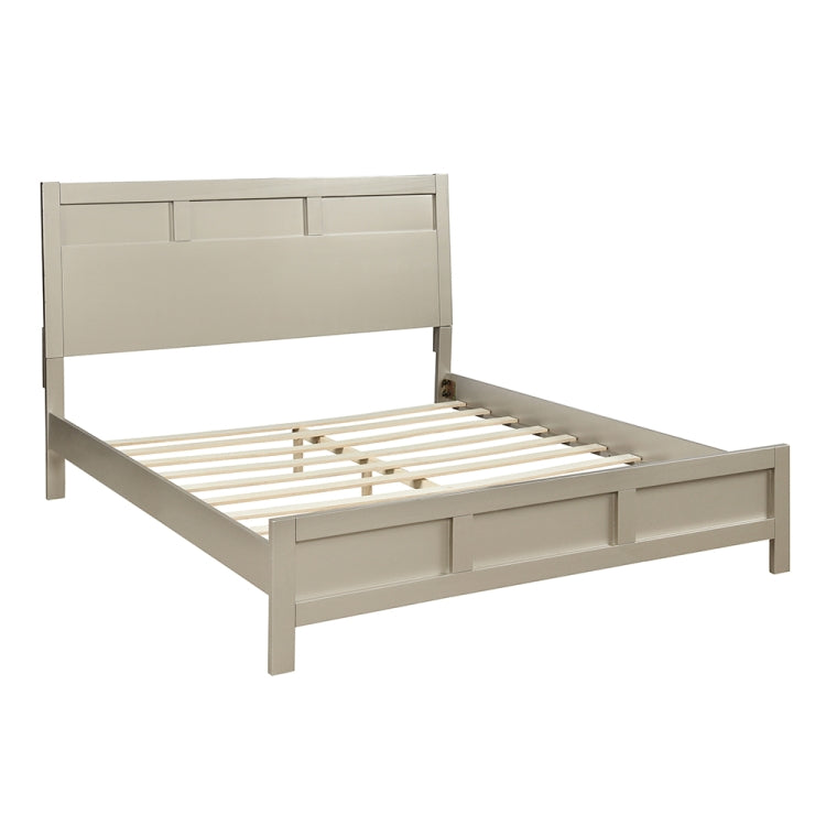 [US Warehouse] Queen Size Solid Wood Double Bed