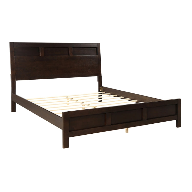 [US Warehouse] Queen Size Solid Wood Double Bed