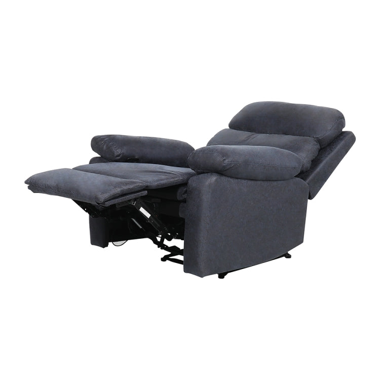 [US Warehouse] Adjustable Upholstered Recliner with Retractable Footrest, Size: 39 x 38 x 37 inch