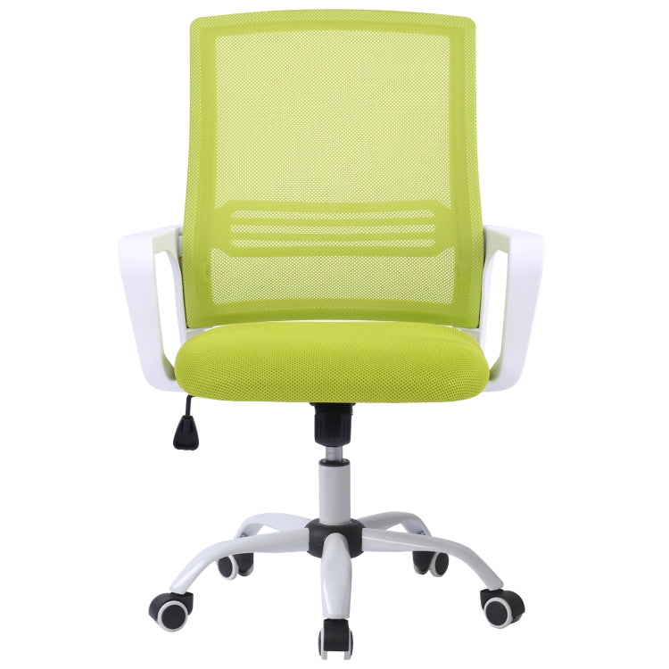 [EU Warehouse] Rotatable Lifting Adjustable Mesh Office Chair with Armrests & Wheels(Green)
