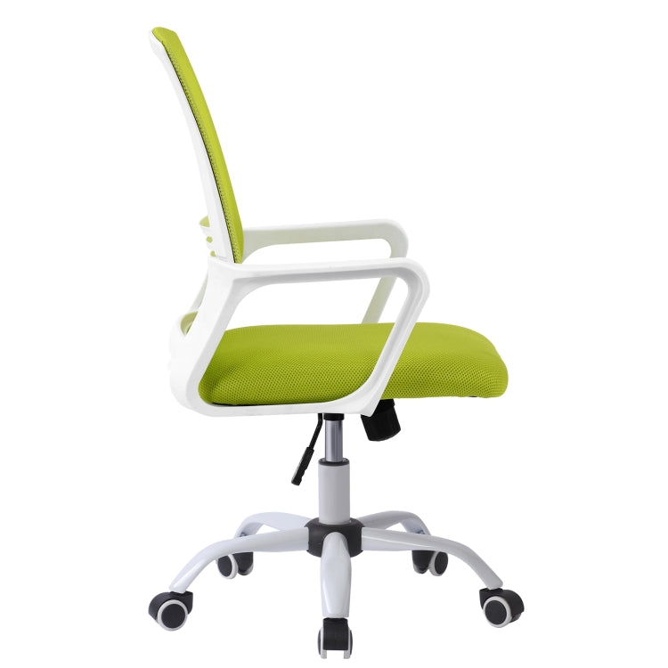 [EU Warehouse] Rotatable Lifting Adjustable Mesh Office Chair with Armrests & Wheels(Green)