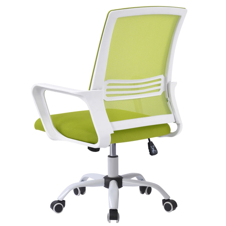 [EU Warehouse] Rotatable Lifting Adjustable Mesh Office Chair with Armrests & Wheels(Green)
