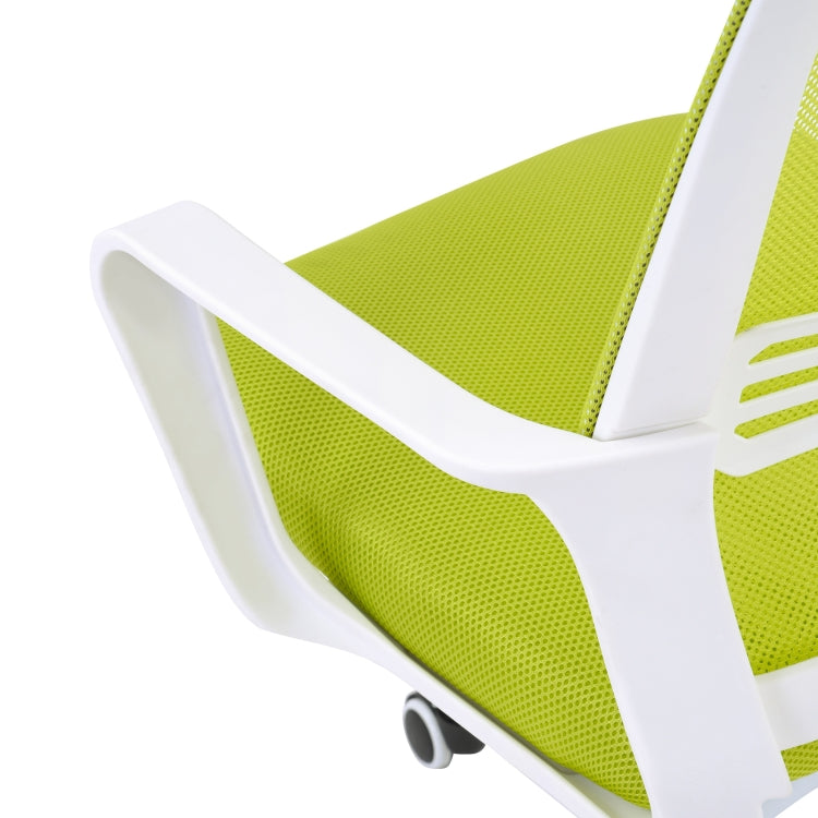 [EU Warehouse] Rotatable Lifting Adjustable Mesh Office Chair with Armrests & Wheels(Green)