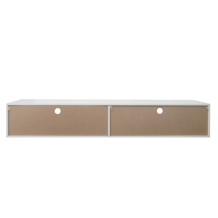 [US Warehouse] Wall Mounted Floating TV Stand Cabinet with LED Light, Size: 70.9x16.5x11.8 inch