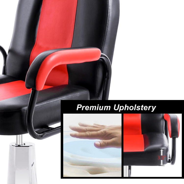 [US Warehouse] Beauty Salon Tatoo Spa Equipment Reclining Barber Chair