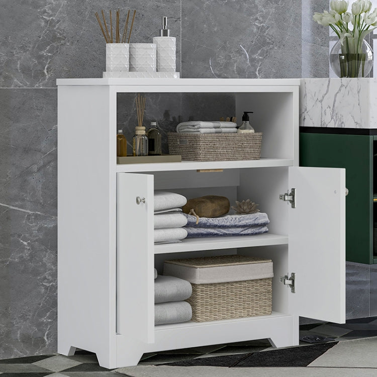 [US Warehouse] Bathroom Storage Cabinet with Adjustable Shelves, Size: 31.7 x 23.6 x 11.8 inch