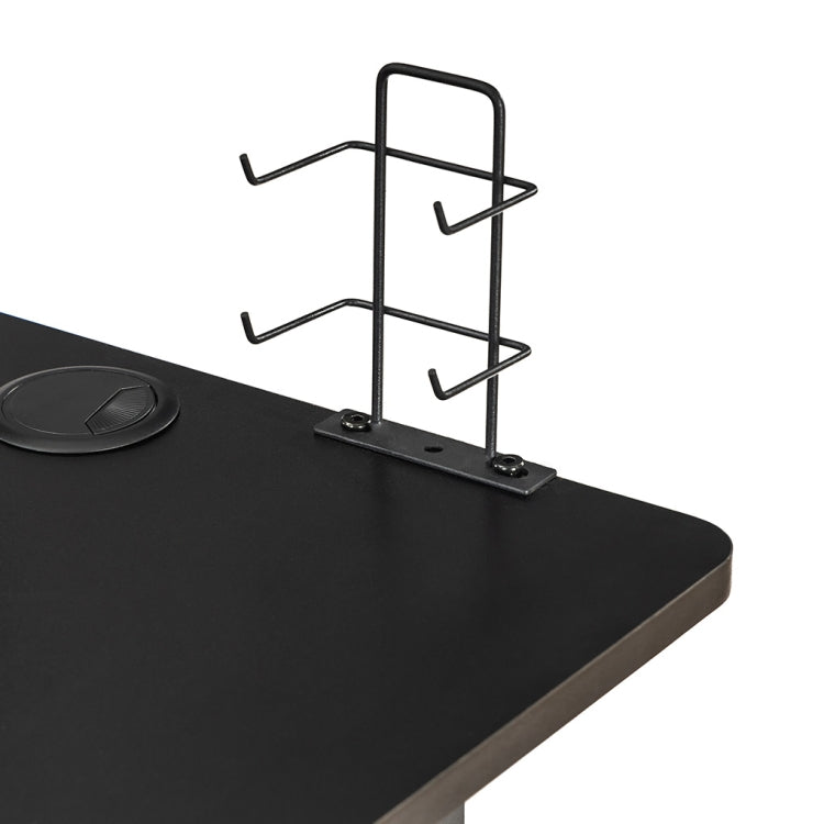 [US Warehouse] 47 inch Home Office Gaming Table E-Sports Computer Desk (Black)