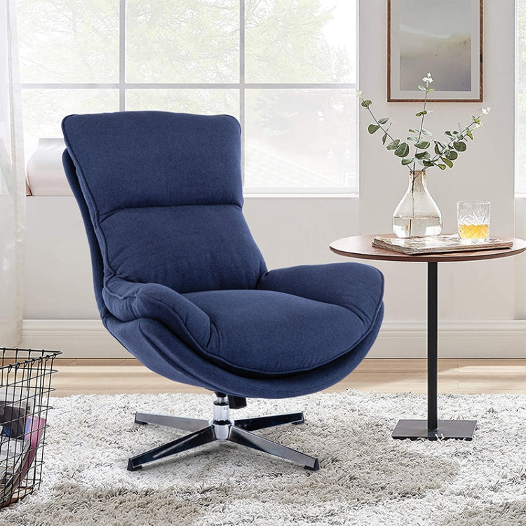 [US Warehouse] Fabric Sofa Chair Without Armrests, Size: 38.58 x 33.85 x 20.47 inch(Blue)