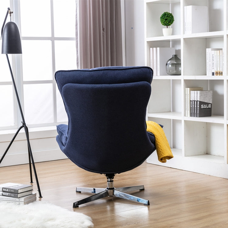 [US Warehouse] Fabric Sofa Chair Without Armrests, Size: 38.58 x 33.85 x 20.47 inch(Blue)