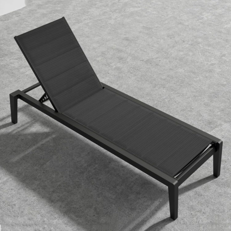 [US Warehouse] Adjustable Soft Cushion Sunbathing Lounge Recliner, Size: 181x97x73.5cm