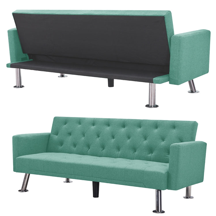 [US Warehouse] Dual-purpose Foldable Living Room Fabric Sofa Bed, Size: 72.83 x 31.5 x 29.92 inch