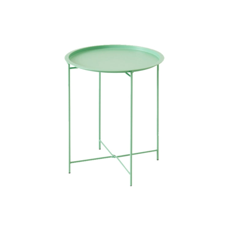 [US Warehouse] Folding Tray Metal Side Table, Size: 18.5x18.5x19.88 inch
