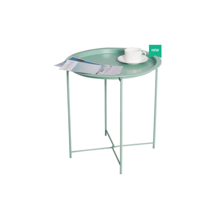 [US Warehouse] Folding Tray Metal Side Table, Size: 18.5x18.5x19.88 inch