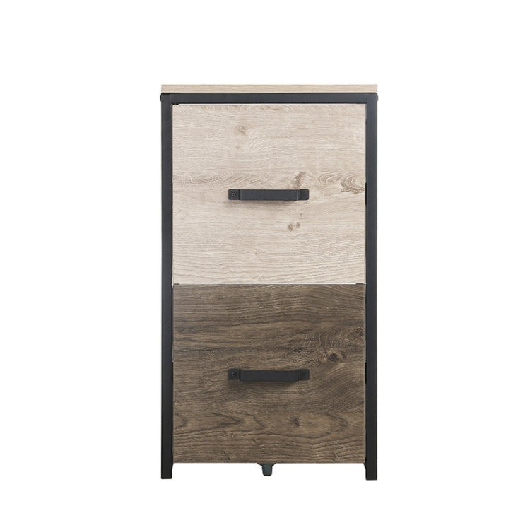 [US Warehouse] Vertical Office Filing Cabinet with 2 Drawers, Size: 15.7x16.9x28.5 inch