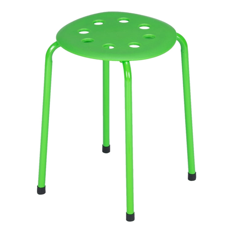 [US Warehouse] 5 PCS Stackable Round Stool In Five Colors