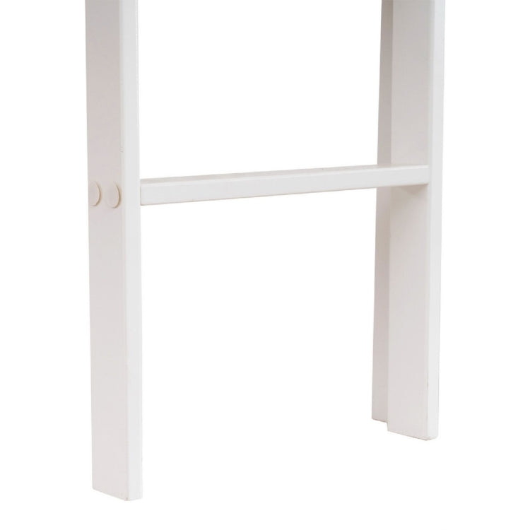 [US Warehouse] Children Pine Elevated Bed Vertical Version Straight Bedside, Size: 196.5x105.5x109cm