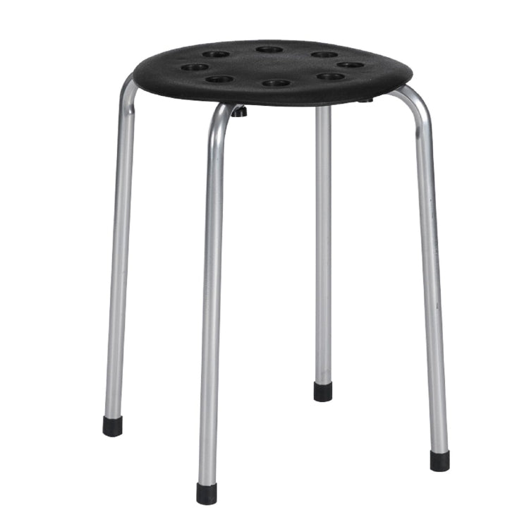 [US Warehouse] 5 PCS Stackable Round Stool