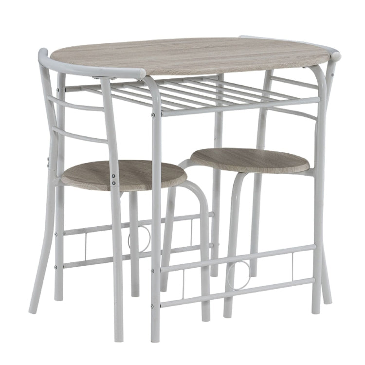 [US Warehouse] Baking Lacquer Couples Bending Back Breakfast Table, Size: 80x53x76cm