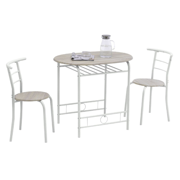 [US Warehouse] Baking Lacquer Couples Bending Back Breakfast Table, Size: 80x53x76cm