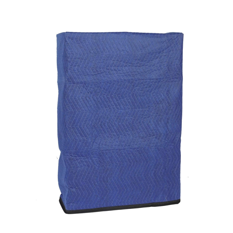 [US Warehouse] 12 PCS Non-woven Cotton Wavy Stripes Furniture Moving Blanket, Size: 183x203cm (Blue)