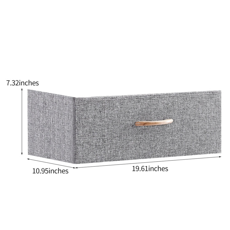 [US Warehouse] Household 7 Drawers Dresser Organizer Storage Cabinet (Linen)