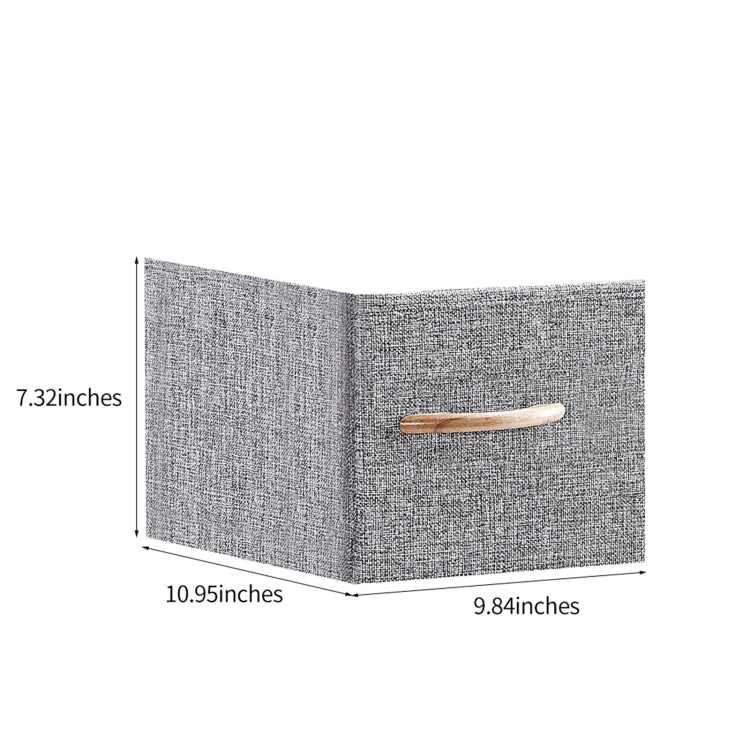[US Warehouse] Household 7 Drawers Dresser Organizer Storage Cabinet (Grey)