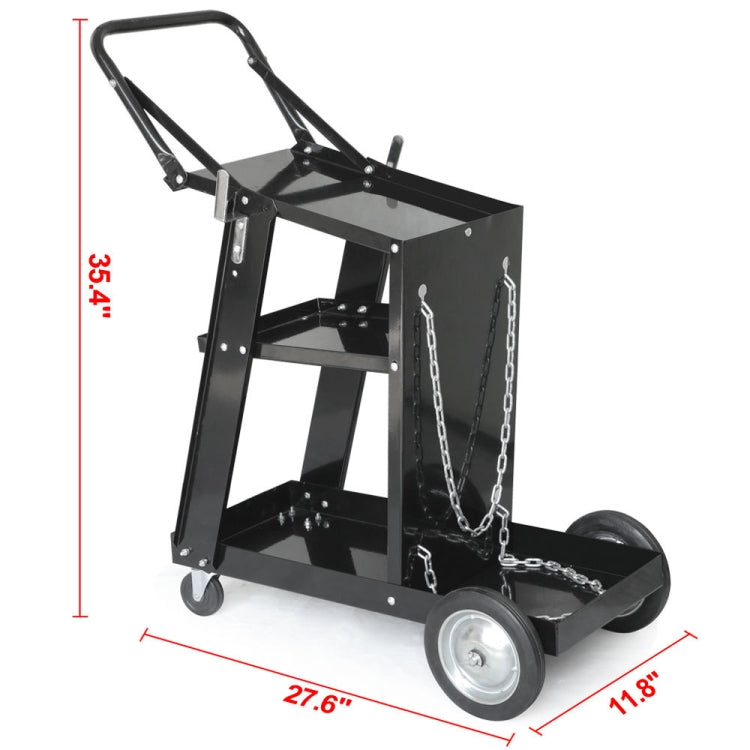 [US Warehouse] Professional Welding Cart without Drawer, Size: 78x38x22cm