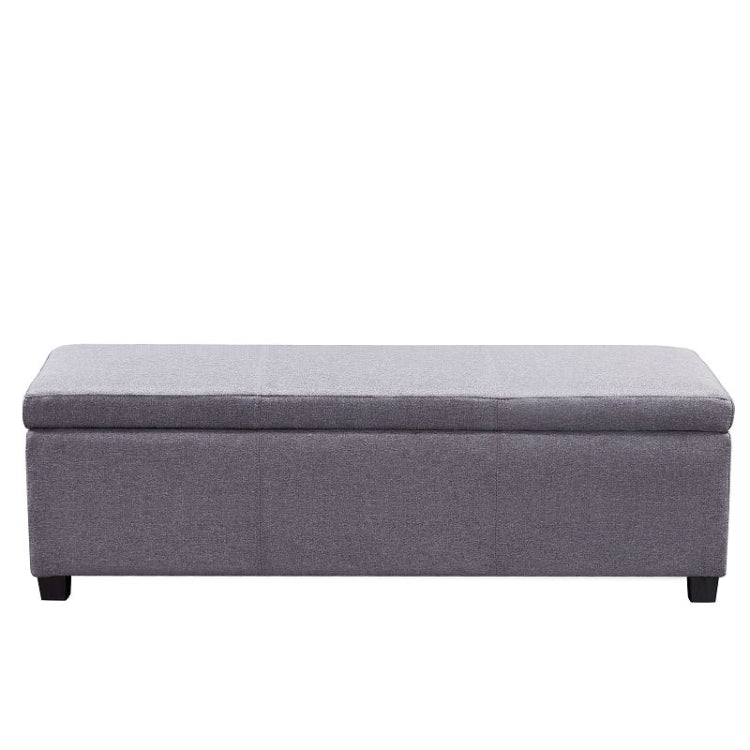 [US Warehouse] Home Foot Rest Long Stool with Lockers, Size: 122x46x41cm