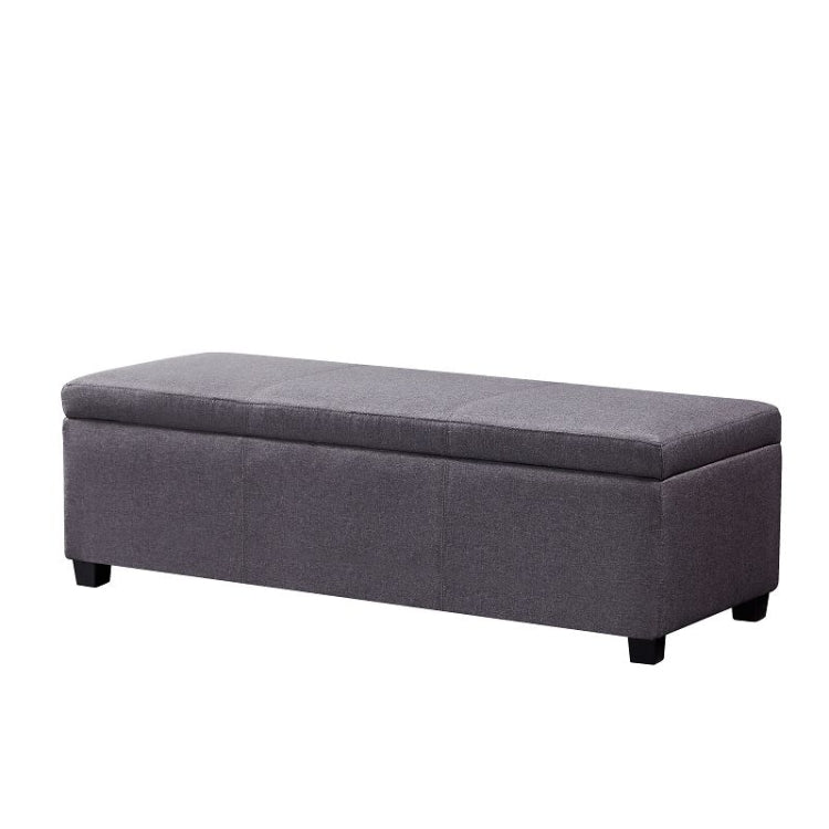 [US Warehouse] Home Foot Rest Long Stool with Lockers, Size: 122x46x41cm