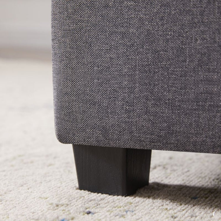 [US Warehouse] Home Foot Rest Long Stool with Lockers, Size: 122x46x41cm