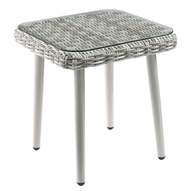 [US Warehouse] 3 PCS /Set Outdoor Patio Bistro Table Chair Furniture Set