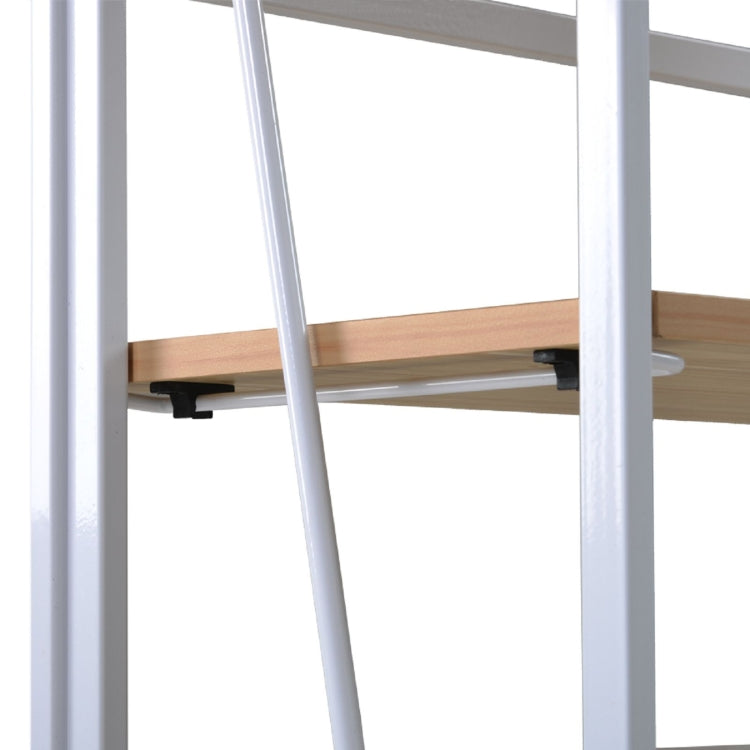 [JPN Warehouse] Free Installation Of Stainless Steel Storage Shelf, Size: 58.5x29x125cm