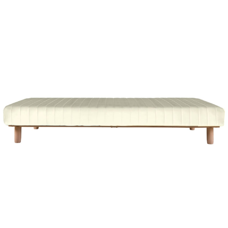 [JPN Warehouse] Mattress with Wooden Feet Holde, Size: 120x195x34cm