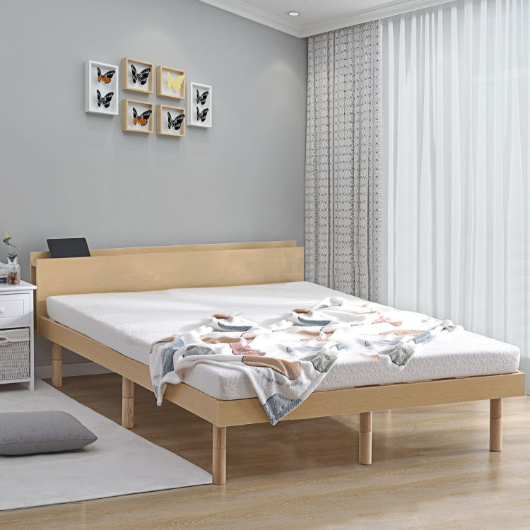 [JPN Warehouse] Soko Double Bed, Size: 209.1x140x63.5cm