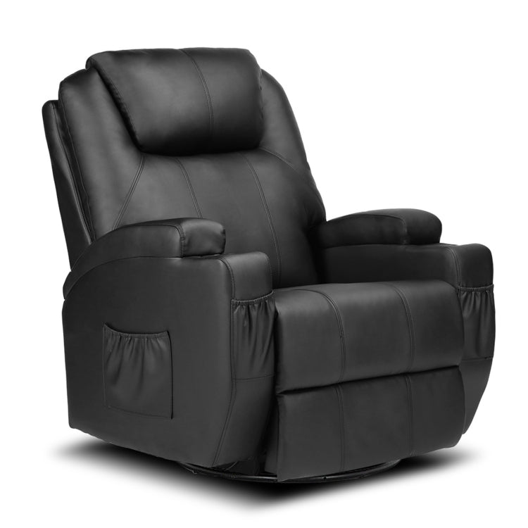 [US Warehouse] Full Body Recliner Chairs Leather Massage Chairs, Size: 35.8x35.8x43.2 inch