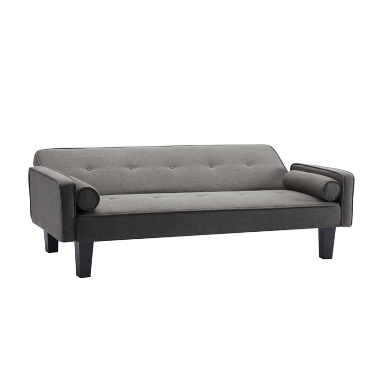 [US Warehouse] Linen Fabric Modern Convertible Sofa Bed with Removable Armrests, Size: 71.65x29.92x30.71 inch