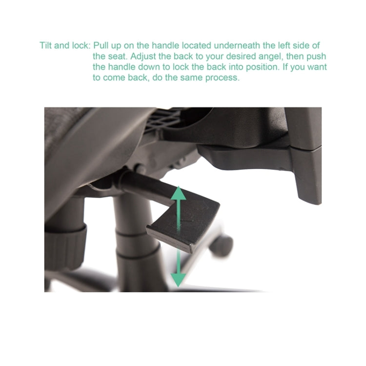 [US Warehouse] Ergonomic Office Chairs with Adjustable Headrest & Armrest