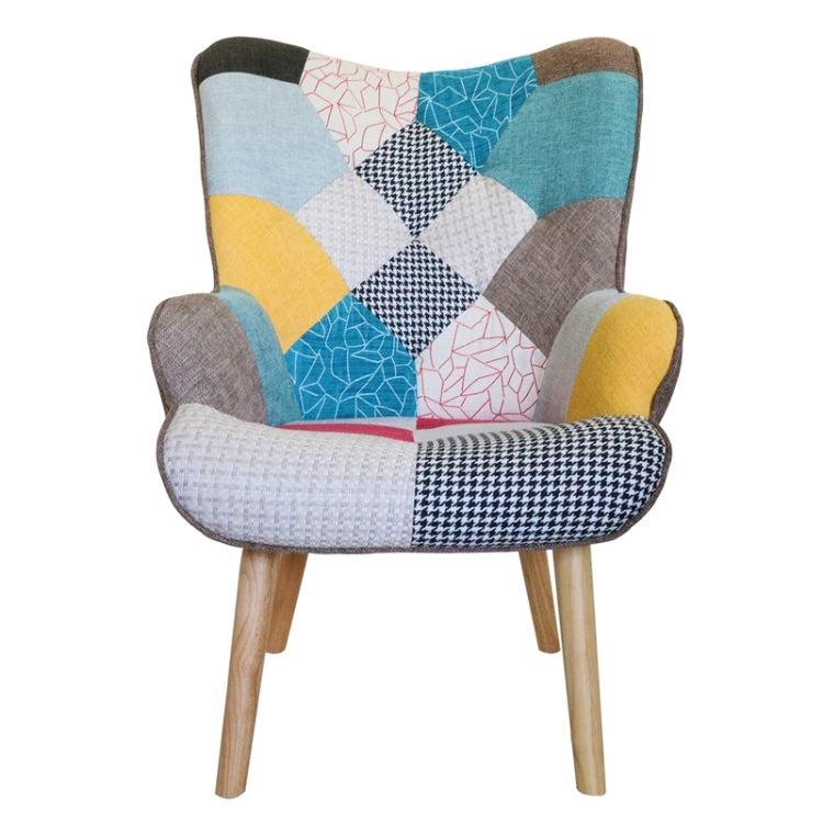 [US Warehouse] 2 in 1 Home Patchwork Armchair Sets