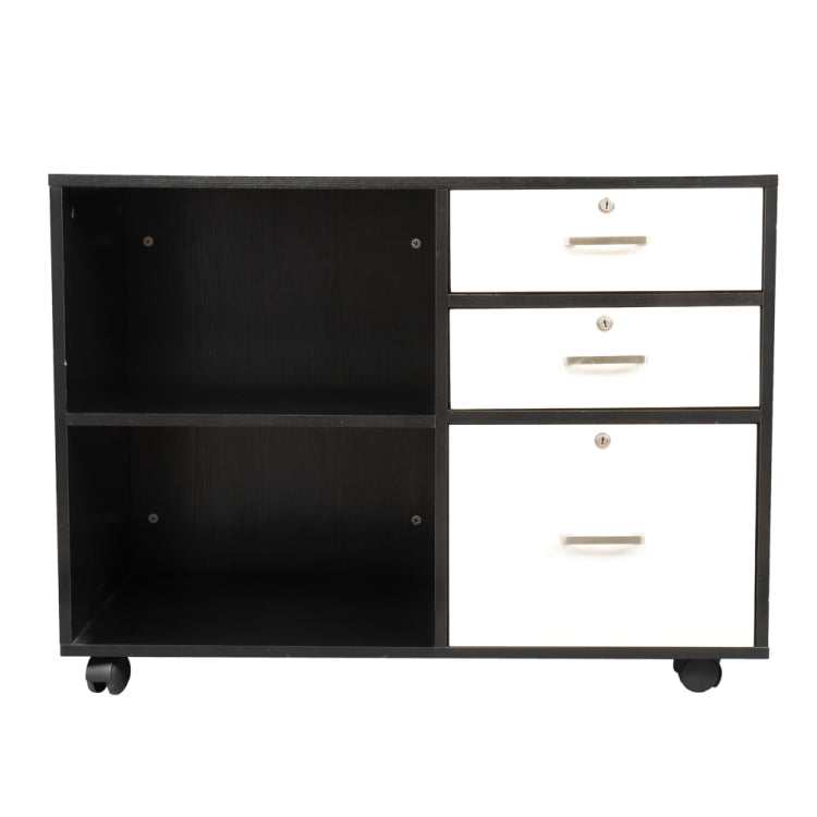 [US Warehouse] Wood Office File Cabinet, Size: 35.5x15.7x26 inch