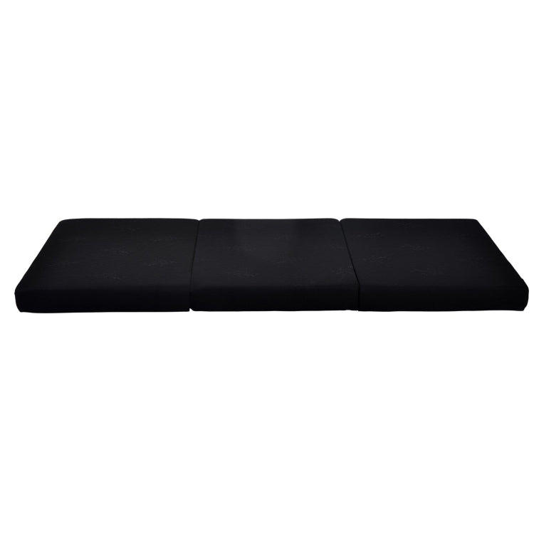[JPN Warehouse] Three-Fold Highly Flexible Single Mattress, Size: 195x197x10cm